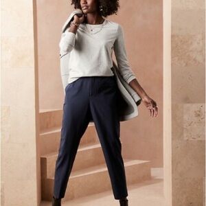 Banana Republic Black Airstretch Pants